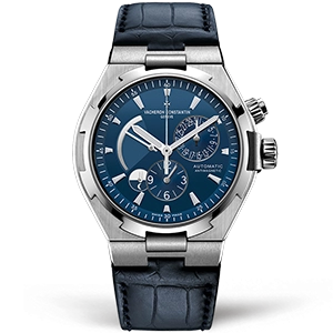 Копия часов Vacheron Constantin Overseas Dual Time 42mm 47450/000A-9039