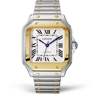 Копия часов Cartier Santos De Cartier 35 W2SA0016