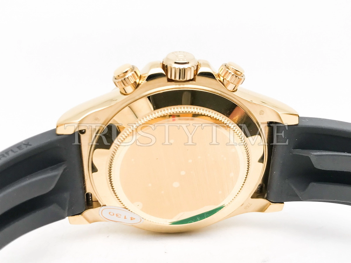 Копия часов Rolex Cosmograph Daytona Orange Sapphire 116578SACO Rubber Strap