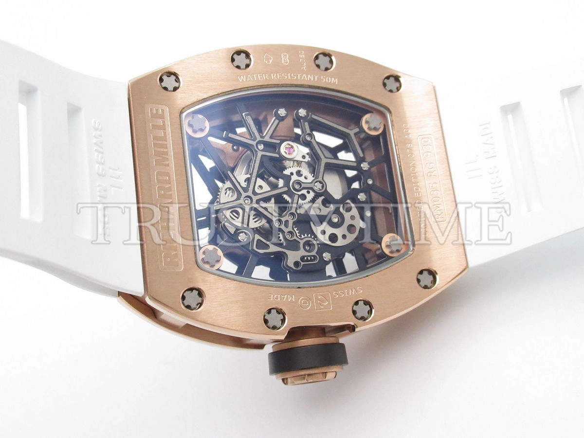 Копия часов Richard Mille RM035-02 Americas Skeleton