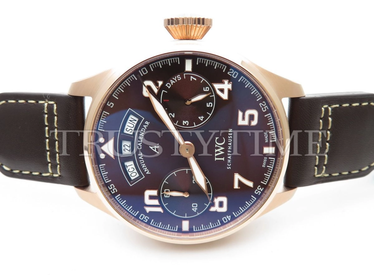 Копия часов IWC Big Pilot's Watch Annual Calendar Edition Antoine De Saint Exupery 46mm IW502706