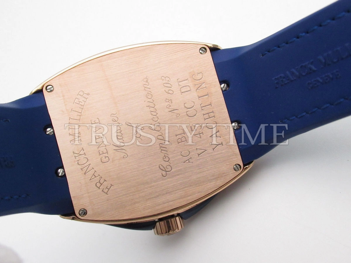 Копия часов Franck Muller Vanguard Yachting V 45 SC DT D YACHTING NBR CD 5N BL (FM155B)