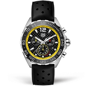 Копия часов Tag Heuer Formula 1 Chronograph Quartz 43mm CAZ101AC.FT8024