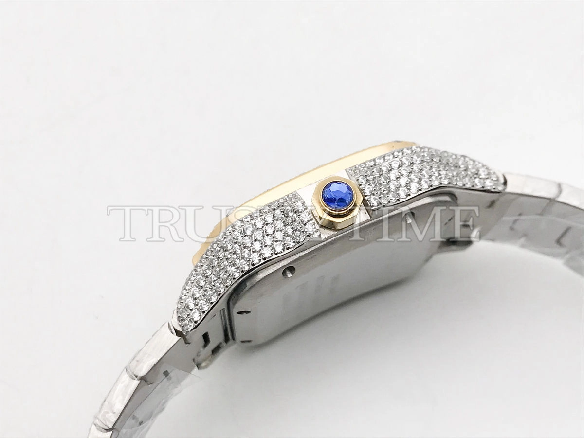 Копия часов Cartier Santos De Cartier 40 W2SA0009 Diamonds Арт. CR-0935