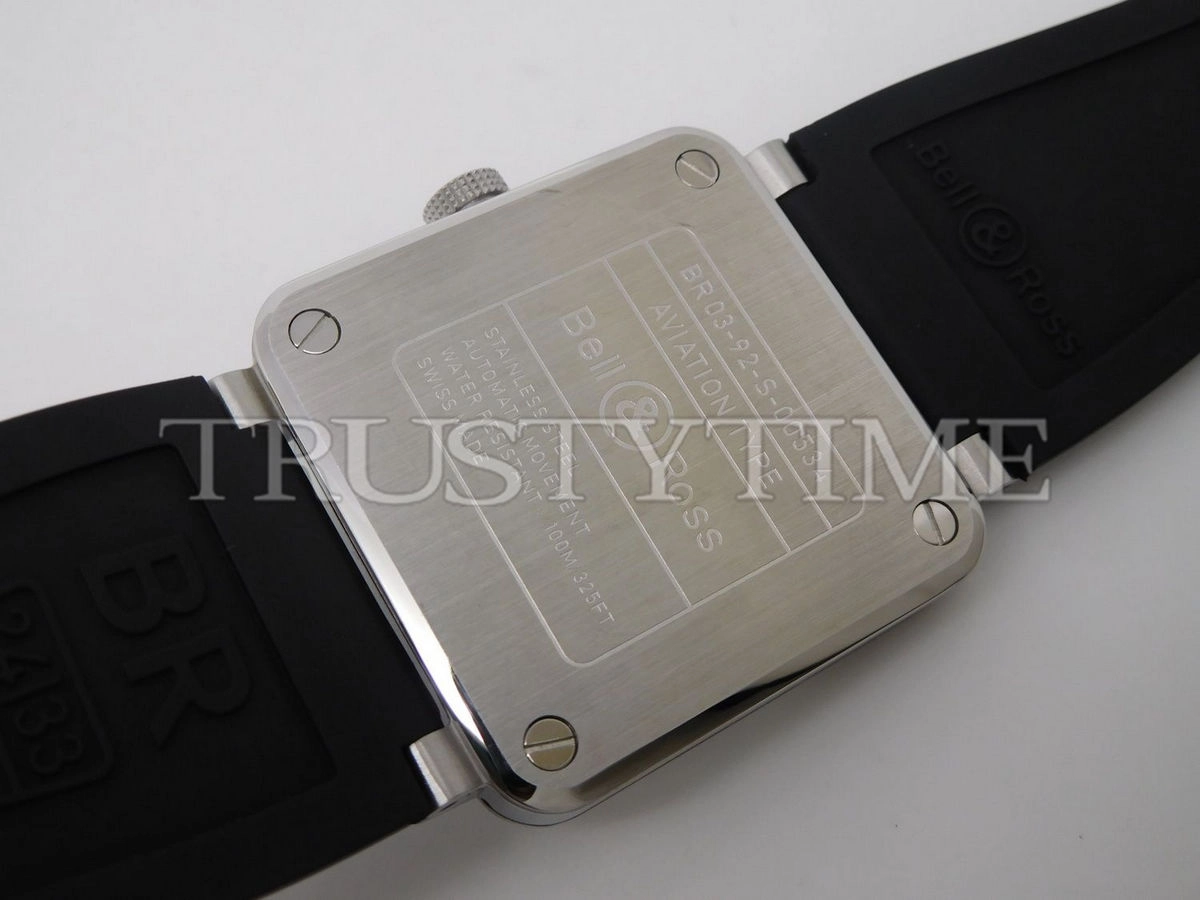 Копия часов Bell & Ross BR 03-92 Black Steel BR0392-BLC-ST