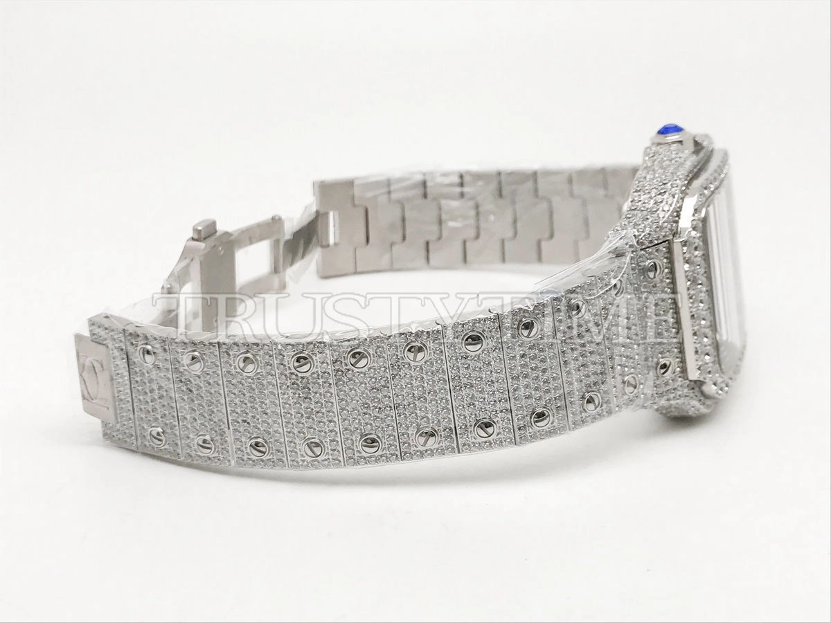 Копия часов Cartier Santos De Cartier 40 WSSA0018 Diamonds Арт. CR-0931