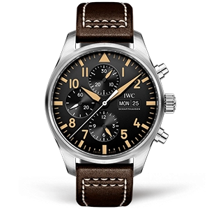Копия часов IWC Pilot's Watch Chronograph Edition «20th Anniversary of Watches of Switzerland» 43mm IW377720