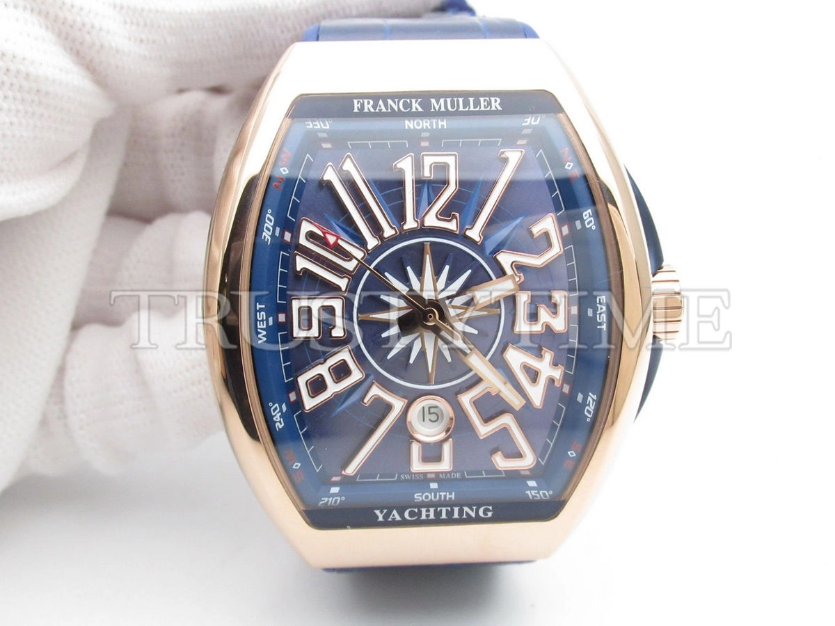 Копия часов Franck Muller Vanguard Yachting V45-SC-DT-YACHT-5N-BL