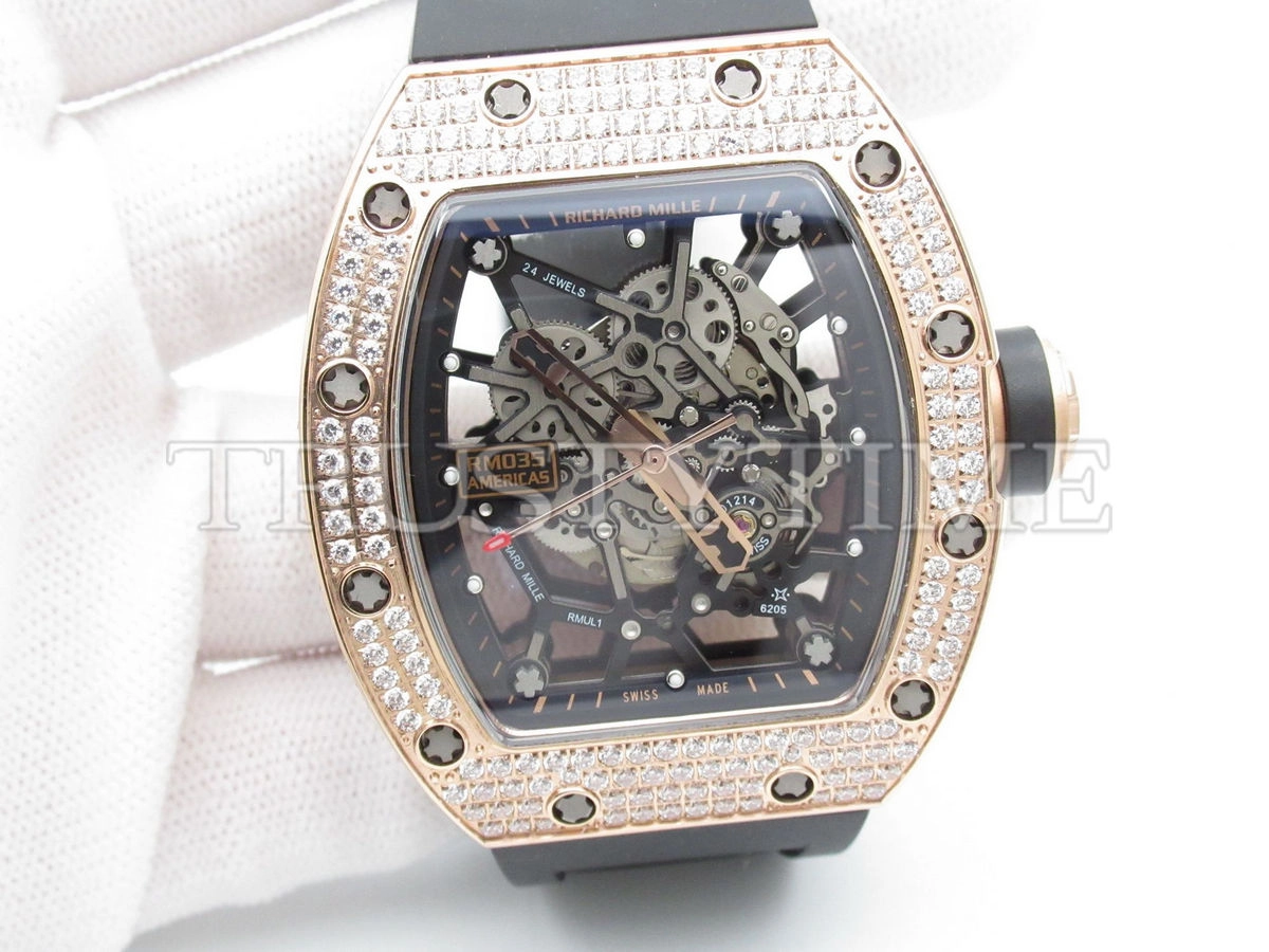 Копия часов Richard Mille RM035-02 Americas Skeleton