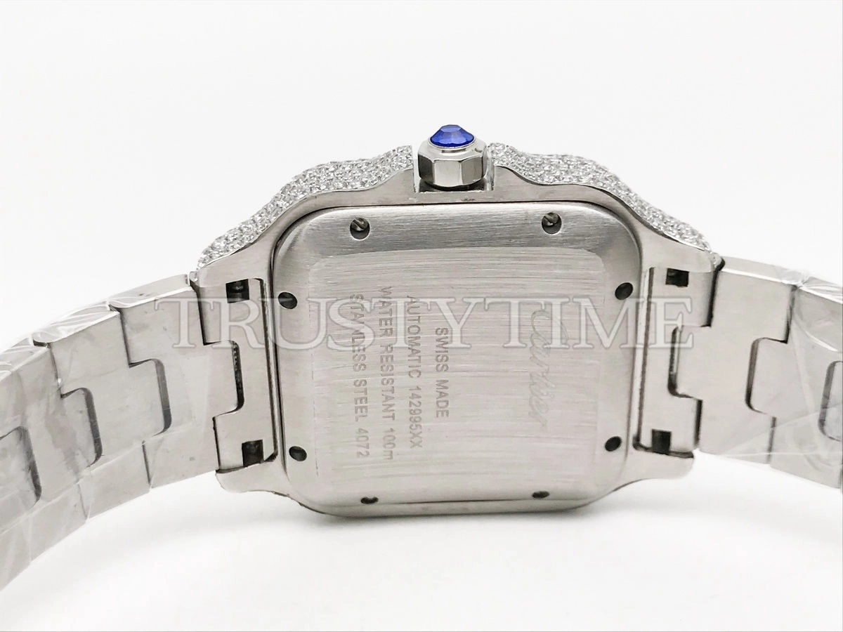 Копия часов Cartier Santos De Cartier 40 WSSA0018 Diamonds Арт. CR-0927