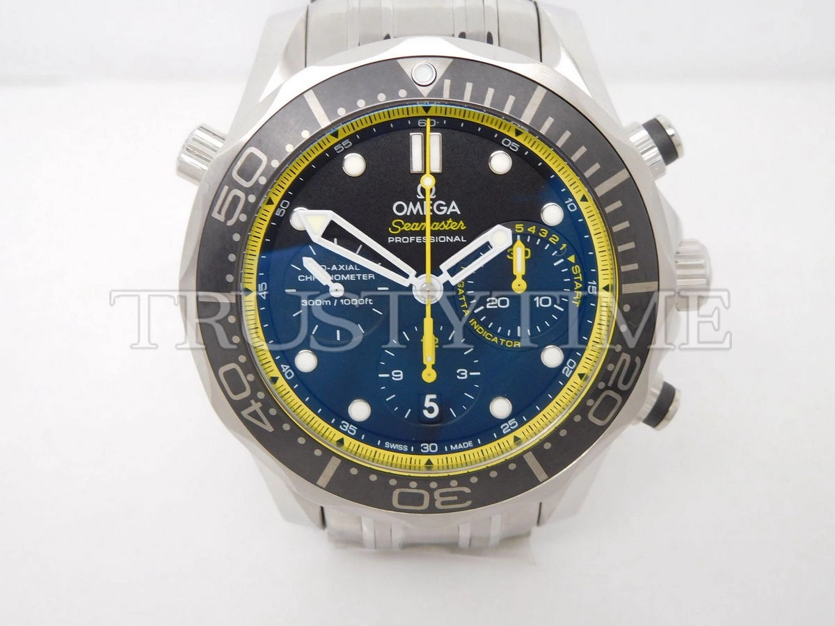 Копия часов Omega Seamaster Diver 300m Co‑Axial Chronometer Chronograph 44mm 212.30.44.50.01.002