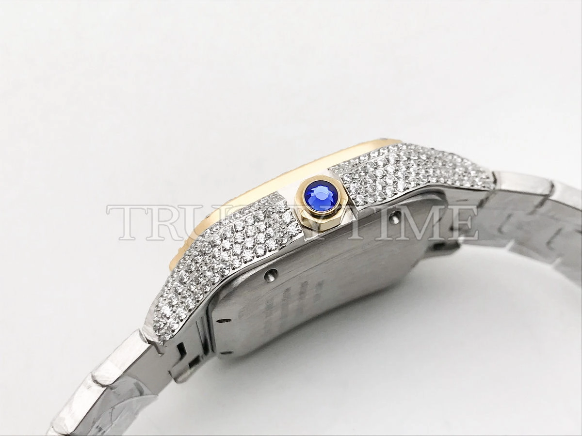 Копия часов Cartier Santos De Cartier 40 W2SA0009 Diamonds Арт. CR-0940