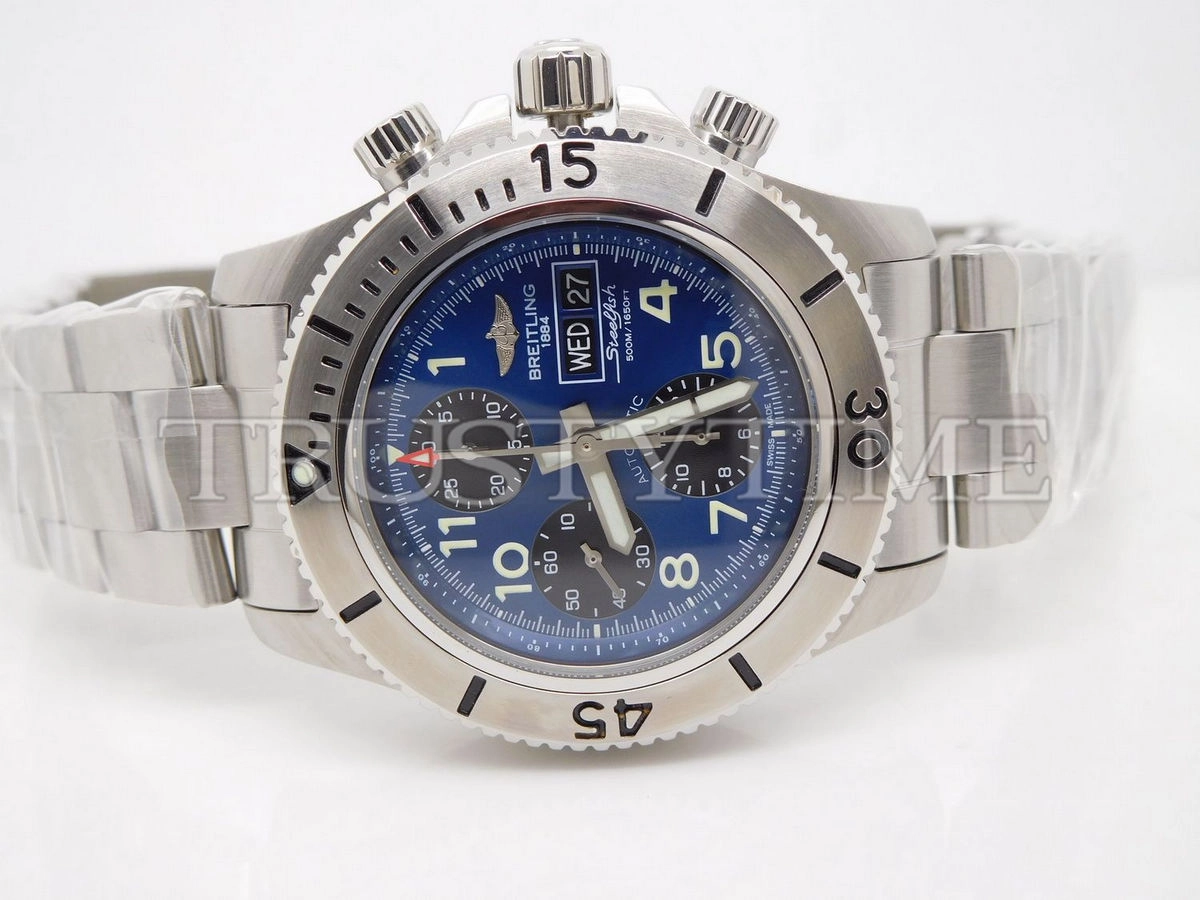 Копия часов Breitling Superocean Chronograph Steelfish 44 A13341C3/C893/162A