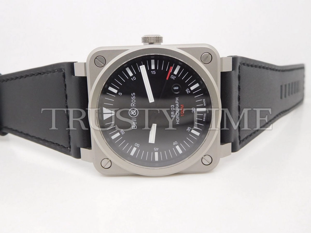 Копия часов Bell & Ross BR 03-92 Horograph Sandblasted BR0392-HOR-BLC/SRB