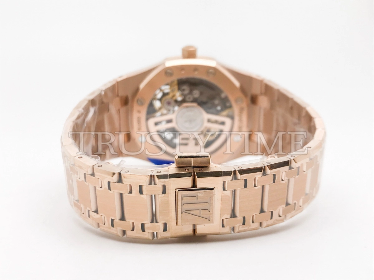 Копия часов Audemars Piguet Royal Oak Jumbo Extra-Thin Openworked 50th Anniversary 16204OR.OO.1240OR.01