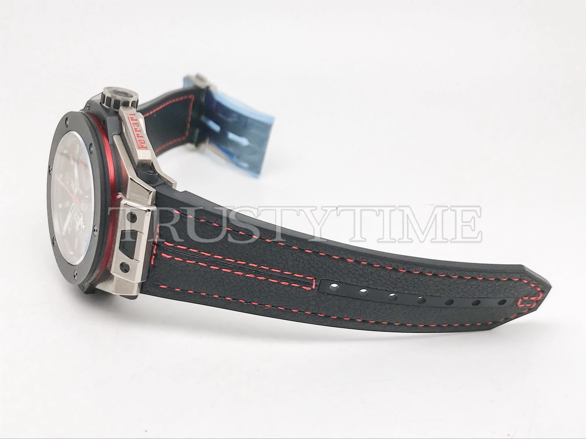 Копия часов Hublot Big Bang Ferrari "Titanium Carbon" 401.NQ.0123.VR