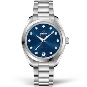 Копия часов Omega Seamaster Aqua Terra 150m Co-axial Master Chronometer 34mm 220.10.34.20.53.001