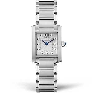 Копия часов Cartier Tank Française 20 WE110006