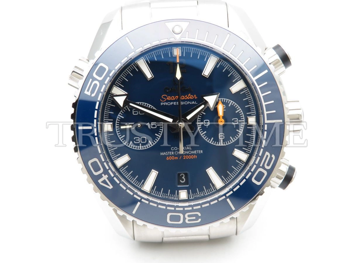 Копия часов Omega Seamaster Planet Ocean 600m Co‑Axial Master Chronometer Chronograph 45.5mm 215.30.46.51.03.001
