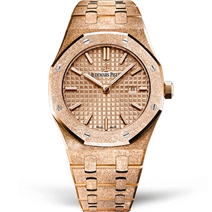 Копия часов Audemars Piguet Royal Oak Frosted 33mm 67653OR.GG.1263OR.02
