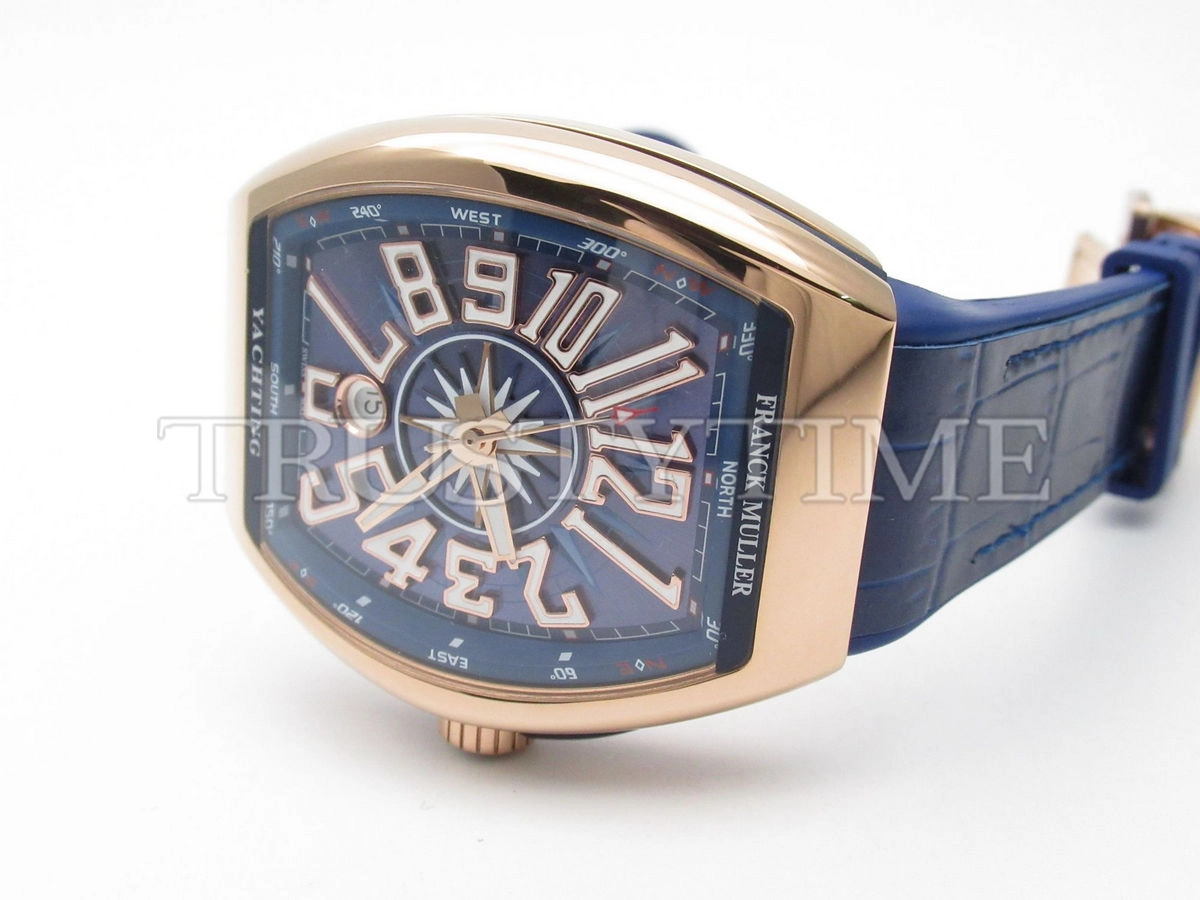 Копия часов Franck Muller Vanguard Yachting V45-SC-DT-YACHT-5N-BL