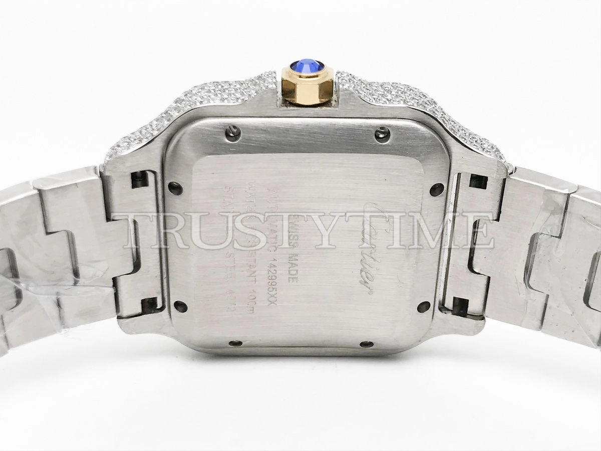 Копия часов Cartier Santos De Cartier 40 W2SA0009 Diamonds Арт. CR-0941