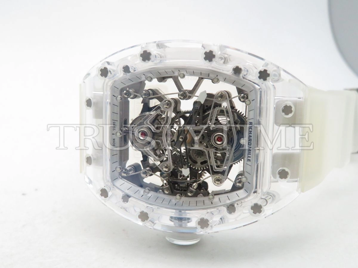 Копия часов Richard Mille RM056-02 Transparent Tourbillon