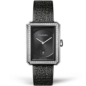 Копия часов Chanel Boy-Friend Tweed Watch H5318