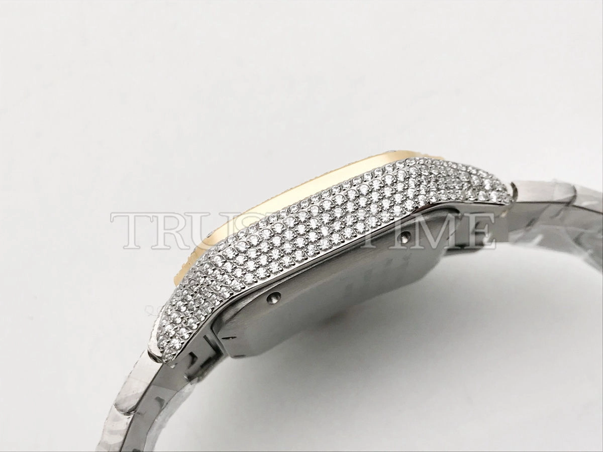 Копия часов Cartier Santos De Cartier 40 W2SA0009 Diamonds Арт. CR-0935