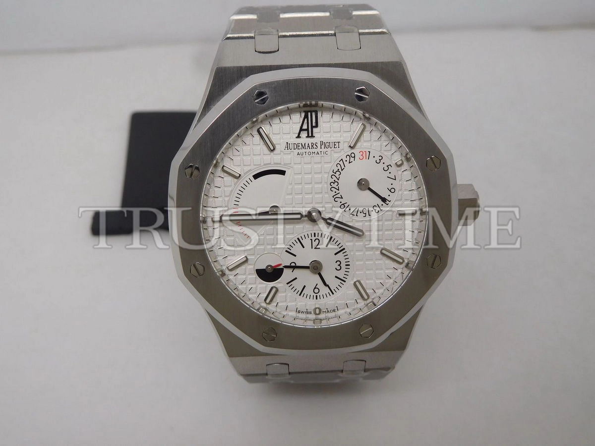 Копия часов Audemars Piguet Royal Oak Dual Time 26120ST.OO.1220ST.01 Арт.AP-0825