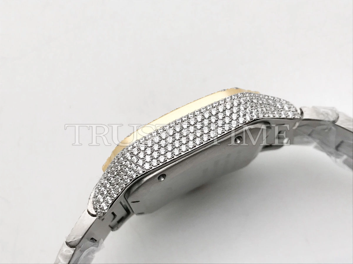 Копия часов Cartier Santos De Cartier 40 W2SA0009 Diamonds Арт. CR-0941