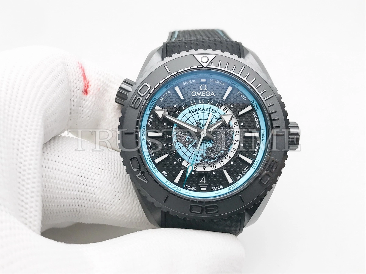 Копия часов Omega Seamaster Planet Ocean 600M Black Ceramic 45.5mm 215.92.46.22.01.006