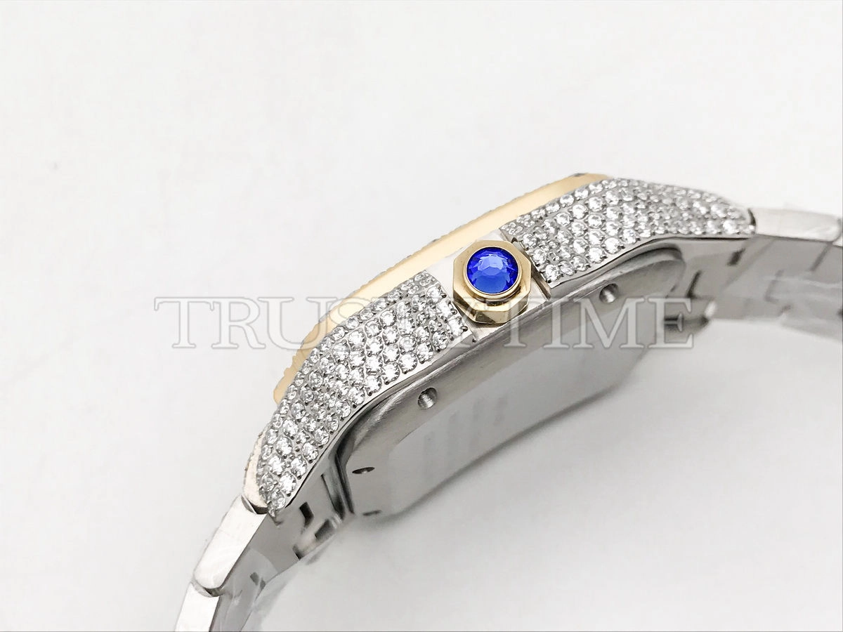 Копия часов Cartier Santos De Cartier 40 W2SA0009 Diamonds Арт. CR-0936