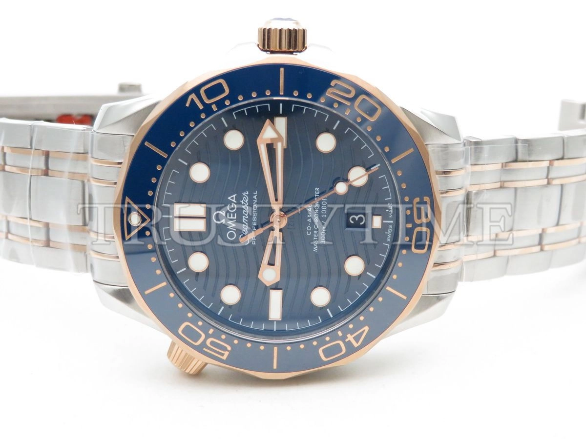 Копия часов Omega Seamaster Diver 300m Co-axial Chronometer 42mm 210.20.42.20.03.002