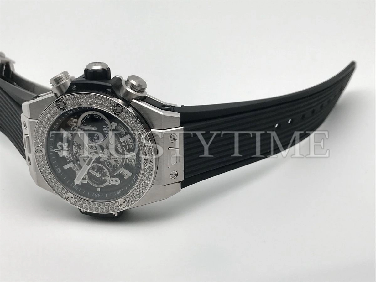 Копия часов Hublot Big Bang Unico Titanium Diamonds 44mm 421.NX.1170.RX.1104