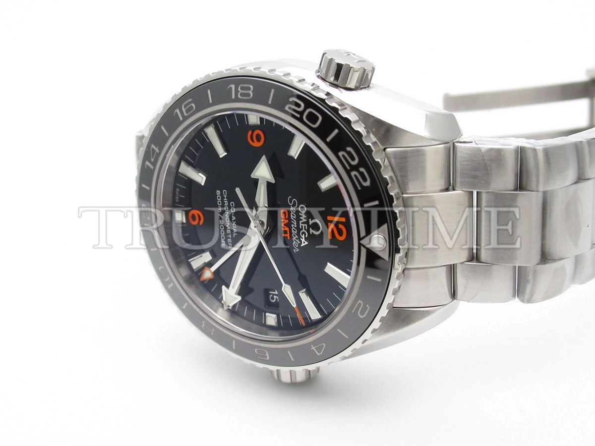 Копия часов Omega Seamaster Planet Ocean 600m Co‑Axial Master Chronometer GMT 43.5mm 232.30.44.22.01.002
