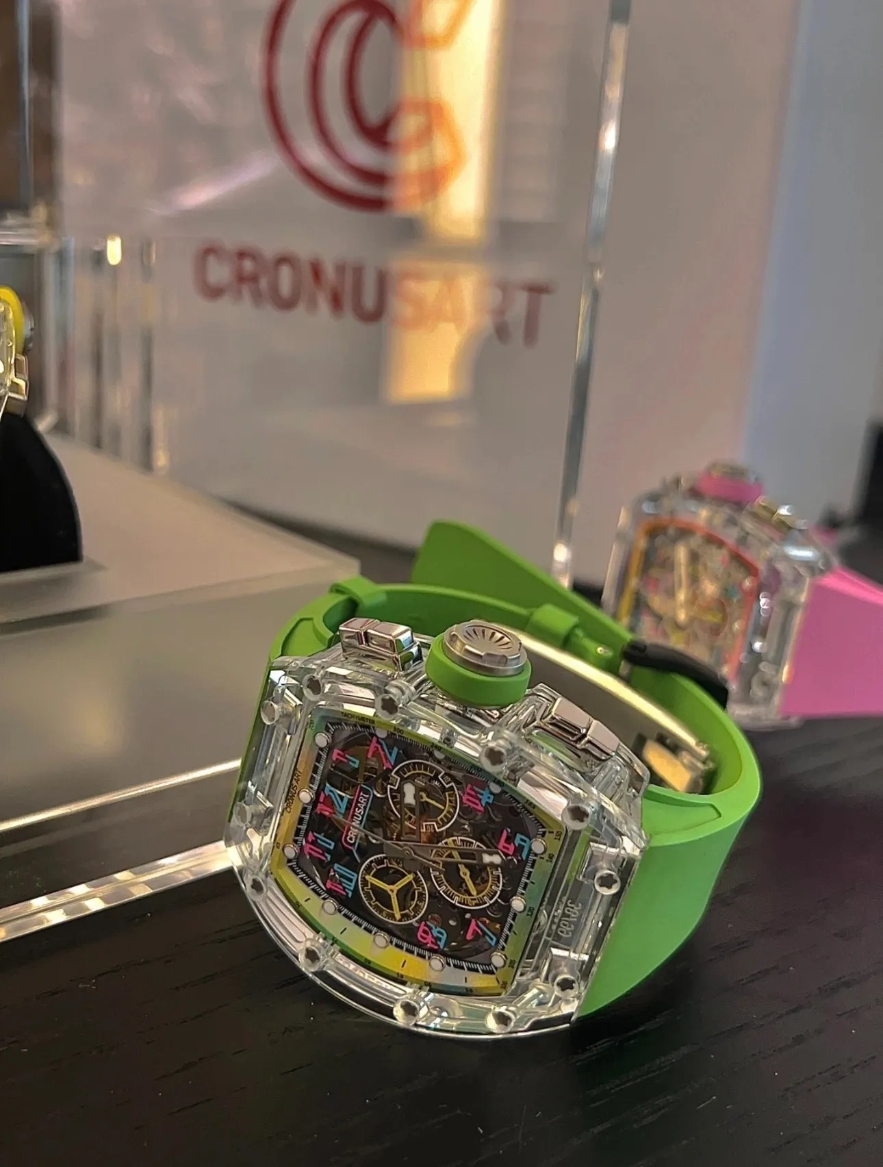 Часы CronusArt Sapphire Watch Limited Edition CM08-D