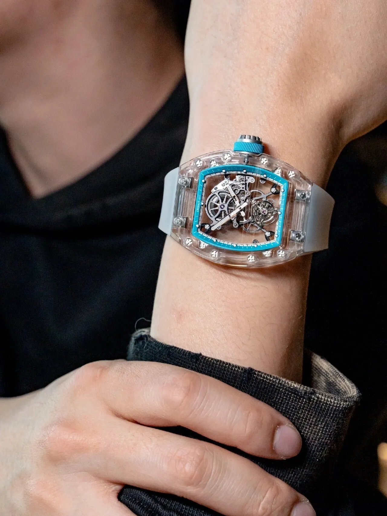 Часы CronusArt Sapphire Watch Limited Edition CM08-026