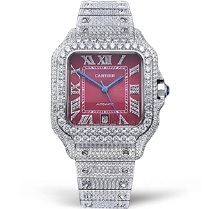 Копия часов Cartier Santos De Cartier 40 WSSA0018 Diamonds Арт. CR-0931