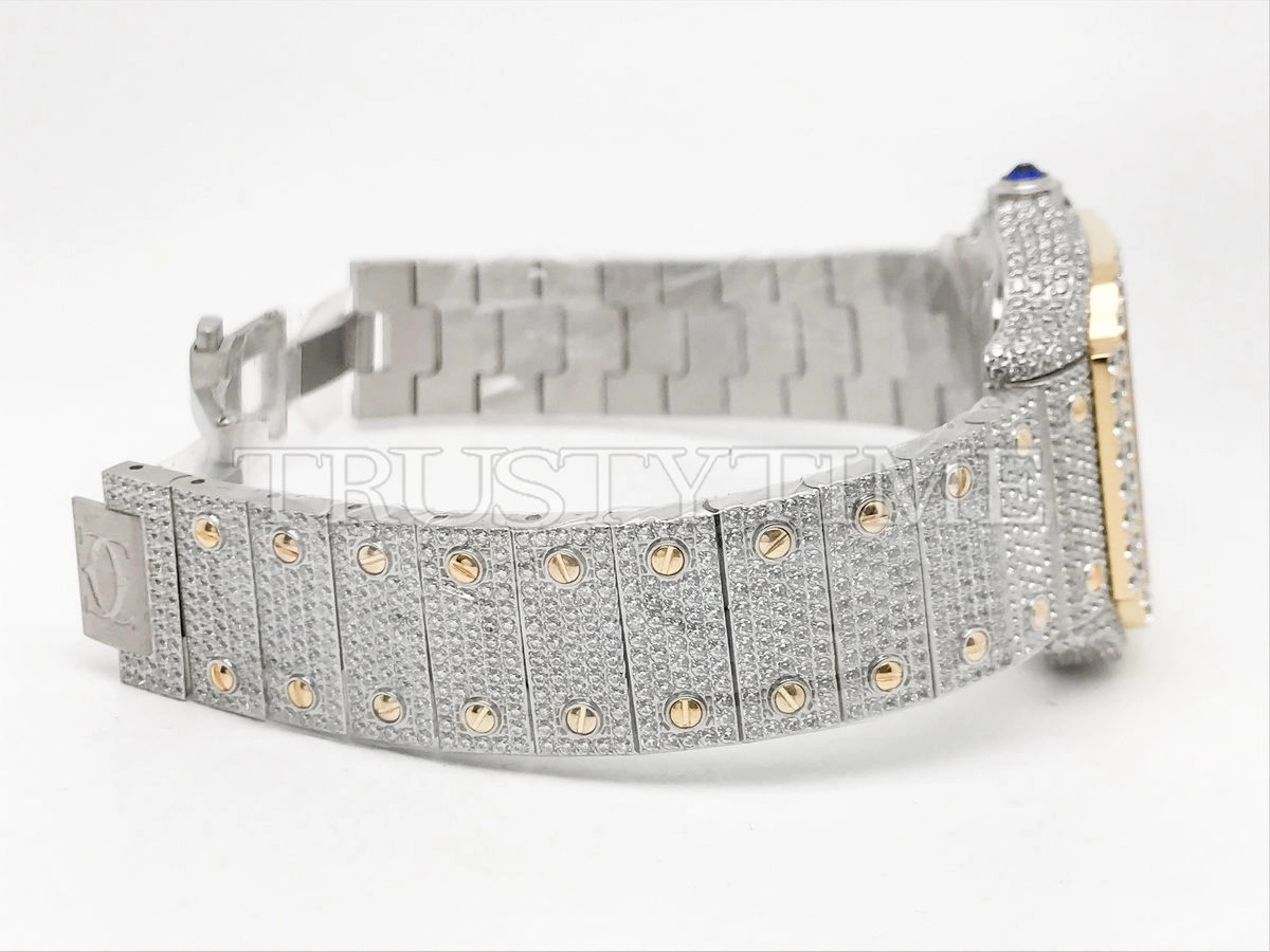 Копия часов Cartier Santos De Cartier 40 W2SA0009 Diamonds Арт. CR-0946