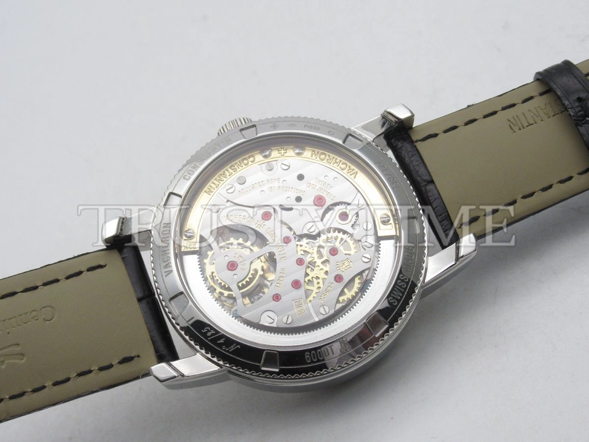 Копия часов Vacheron Constantin Traditionnelle Tourbillon 41mm 6000T/000P-B347