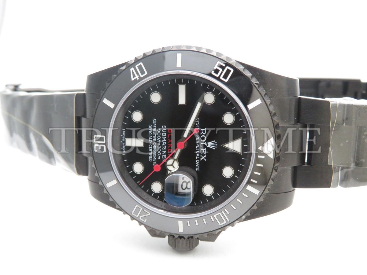 Копия часов Rolex Submariner Blaken 40mm