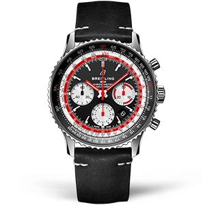 Копия часов Breitling Navitimer B01 Chronograph Swissair 43 AB01211B1B1X1 Арт.BT-0445