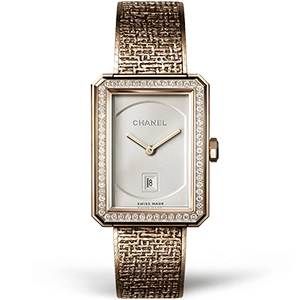Копия часов Chanel Boy-Friend Tweed Watch H5315
