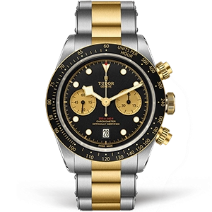 Копия часов Tudor Heritage Black Bay Chronograph S&G 41mm M79363N-0001