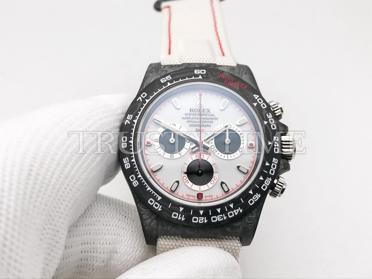 Копия часов Rolex Cosmograph Daytona DIW Speedster White