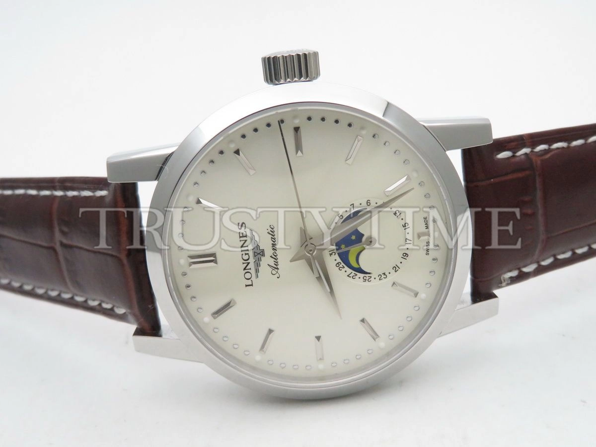 Копия часов Longines 1832 Moonphase 40mm L4.826.4.92.2