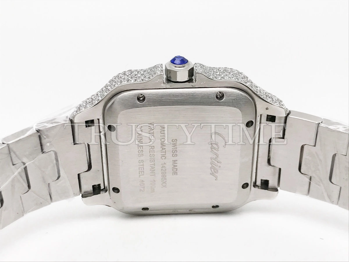 Копия часов Cartier Santos De Cartier 40 WSSA0018 Diamonds Арт. CR-0934