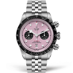 Копия часов Tudor Heritage Black Bay Chronograph M79360N-0019 Pink