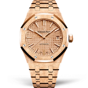 Копия часов Audemars Piguet Royal Oak Frosted 37mm 15454OR.GG.1259OR.03